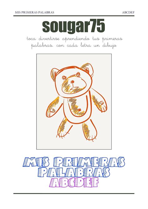 Amazon.com: mis primeras palabras abcdef (Spanish Edition) eBook ...