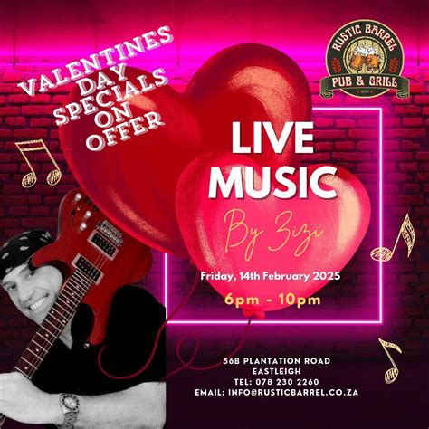 VALENTINES DAY WITH ZIZI, 56b plantation road eastleigh, Johannesburg ...