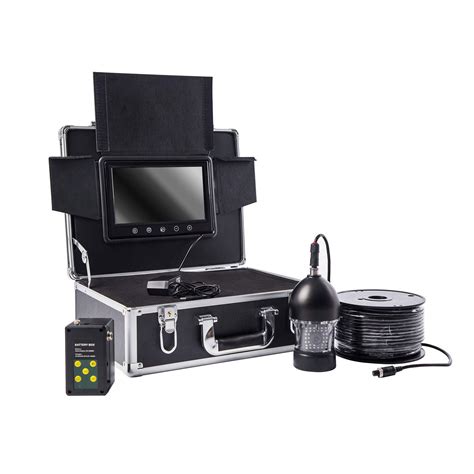 Buy HL® 7 Inch Underwater Fishing 360-degree Red and white Detachable ...