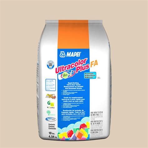 MAPEI Ultracolor Plus FA Light Almond #5049 All-in-one Grout (10-lb) in ...