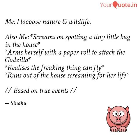 Me: I loooove nature & wi... | Quotes & Writings by dory's blue ink ...
