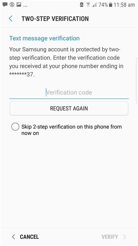 Image result for Turn Off Two-Step Verification On Xfintiy App