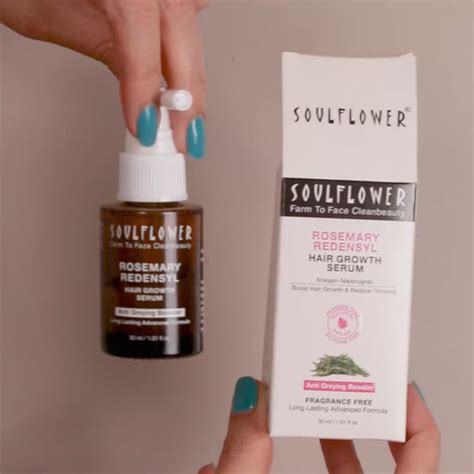 Buy Hair Growth Serum For Stronger Thicker Hair | Soulflower ...