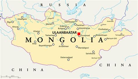 Mongolia Maps and Provinces | Mappr