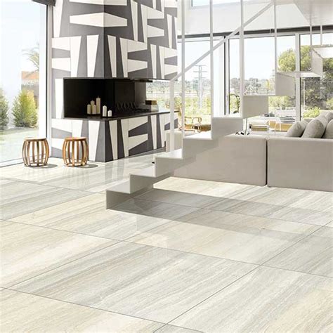 Travertino Natural - The Square - 80x80 cm, Polished