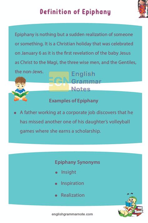 Epiphany - Synonyms, Examples & Definition | How to Use this Epiphany ...