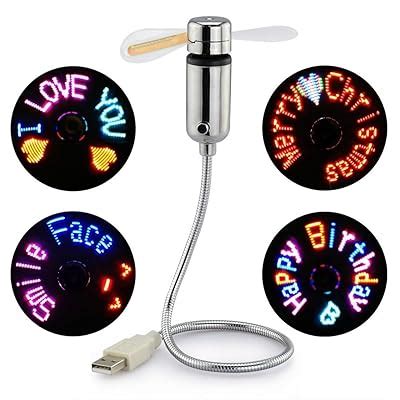 TAKSON USB LED Programmable Fan for PC Laptop with India | Ubuy