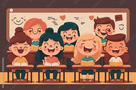 Image result for Class Cartoon Images