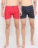 Buy Blue & Red Boxers for Men by SHOWOFF Online | Ajio.com