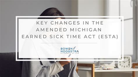 The Amended Earned Sick Time Act (ESTA): What Michigan Employers Must Implement by 2025
