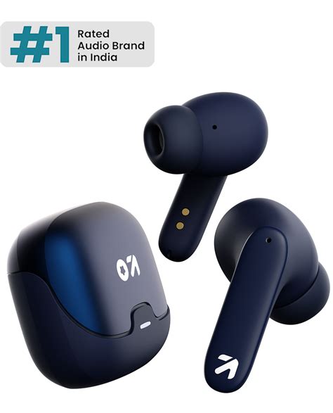 Shop GoBoult Z40 Earbuds | 60H Playtime, ENC Mic & Type-C Fast Charging