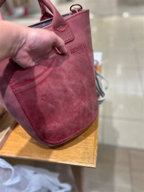 バケツトートバッグ 兵庫県たつの市産 牛革 Wax オイルレザー RED | BENIYA WORKS