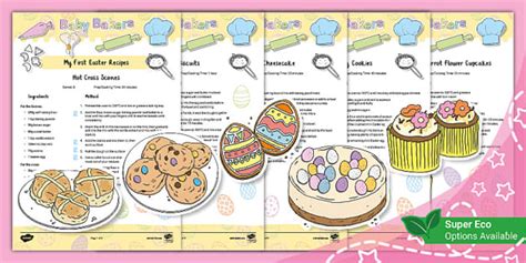 Baby Bakers – My First Easter Recipes (teacher made)
