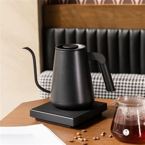 Timemore Fish Pro Pour Over Heat Adjustable Gooseneck Kettle, 900 ml ...
