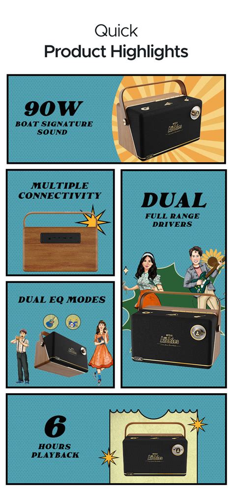 boAt Stone Majestic Riverdale Rocker - Premium Portable Bluetooth ...