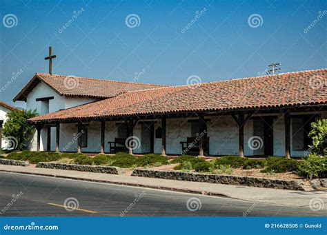 Mission San Francisco De Solano, Sonoma Stock Image - Image of history ...