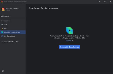 Start Developing | JetBrains CodeCanvas Documentation