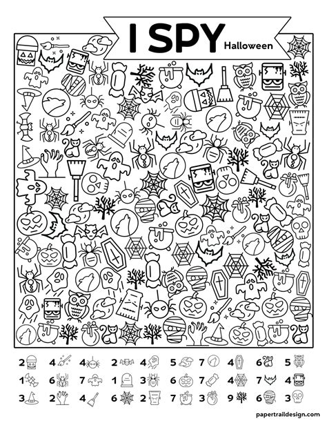 Free Printable I Spy Worksheets - Printable Word Searches