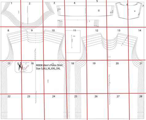 Men's Polo Shirt .sewing Pattern.pdf - Etsy