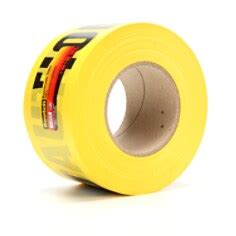 Scotch® Barricade Tape 382, CAUTION / CIUDADO, 3 in x 1000 ft, Yellow ...
