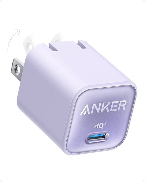 Anker 30W USB C Phone Charger, GaN Fast Charging Adapter, Nano 3 PIQ 3. ...