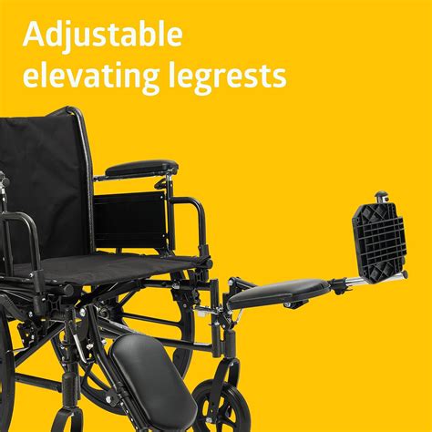 Medline K3 Wheelchair with Height Adjustment, India | Ubuy