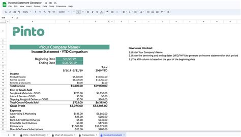 Image result for Income Statement Generator