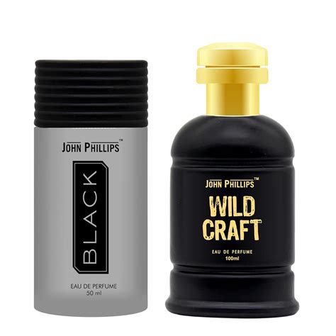 Buy John Phillips Men & Women BLACK & WILDCRAFT | Long Lasting | Combo ...