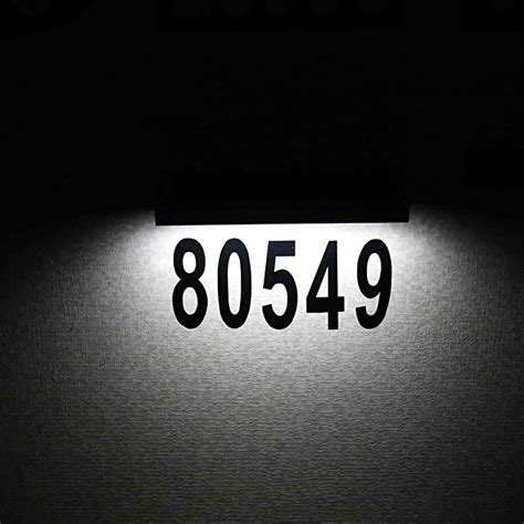Image result for Lighted House Numbers LED