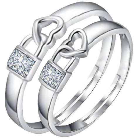 Shop Couple Finger Rings Online in India – Mahi Jewellery