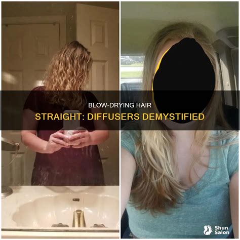 Blow-Drying Hair Straight: Diffusers Demystified | ShunSalon