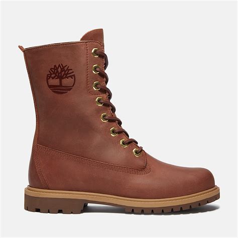 Timberland® Premium 8-Inch Waterproof Boot for Women in Brown