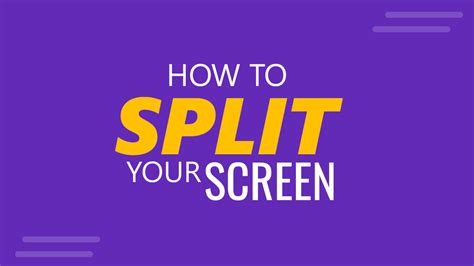Image result for Split Screen Tool Tutorial