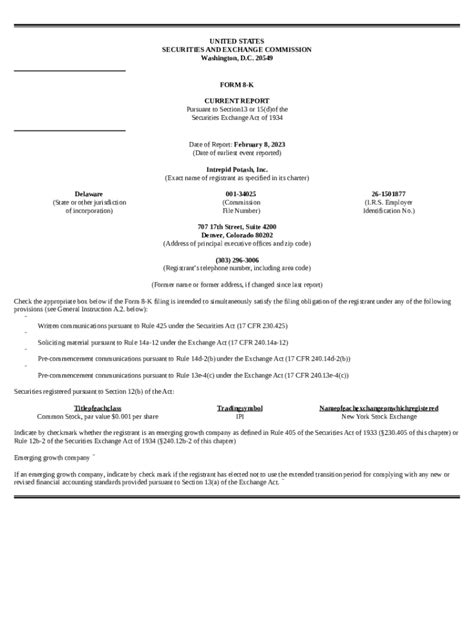 Brian Stone ined Intrepid Potash, Inc Doc Template | pdfFiller