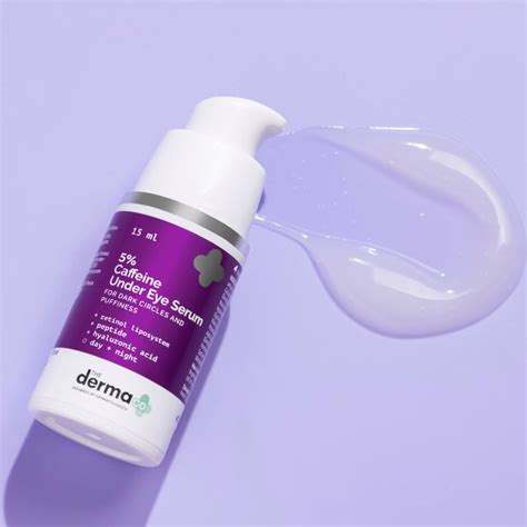 5% Caffeine Under Eye Serum | Removes Dark Circle |The Derma Co