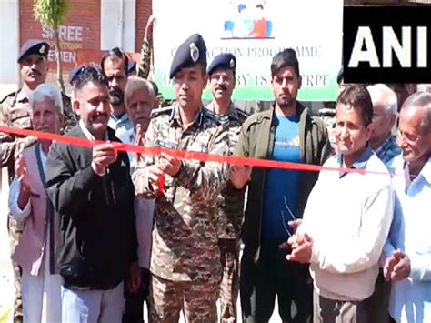 J-K: CRPF 187 battalion organizes free medical camp in Udhampur