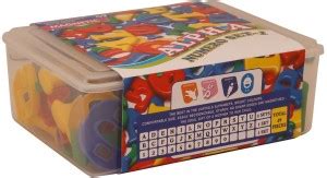 IndiPlay Magnetic Learning Alphabets and Numbers - Educational Magnet ...