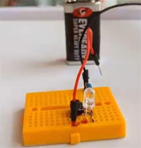 Image result for Simple LED Circuit