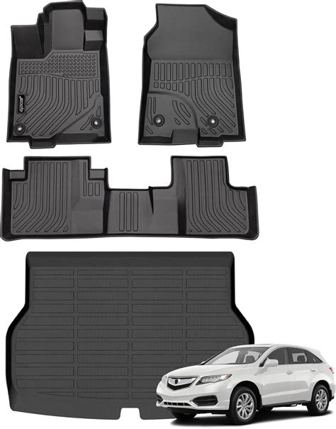 Amazon.com: Jenofa Car Floor Mats & Cargo Liner for Acura RDX 2016-2018 ...