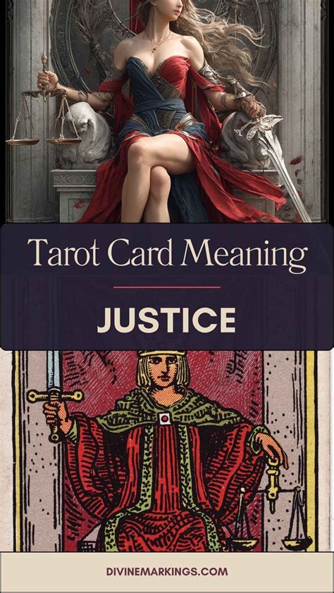 Justice Tarot Card Meaning: Uphold fairness and truth
