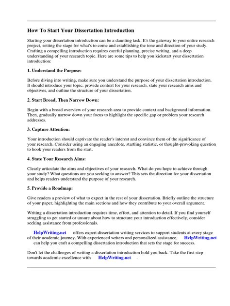 Image result for Dissertation Introduction Format Example