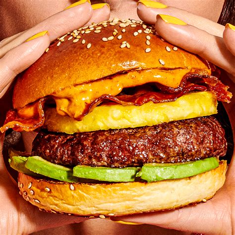 The Spicy Hawaiian Burger – Schweid & Sons – The Very Best Burger