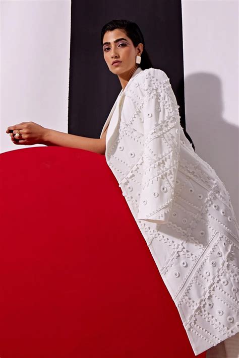 Vidhi Wadhwani - Blazer With Skirt and Top - Elahe