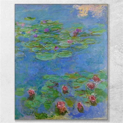 Water Lilies 1914-1917 Claude Monet canvas print