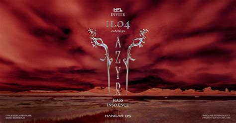 HFL invite AZYR w/ AZYR / HASS / INSO.ENCE, 17 Rue Édouard Faure, 33300 ...