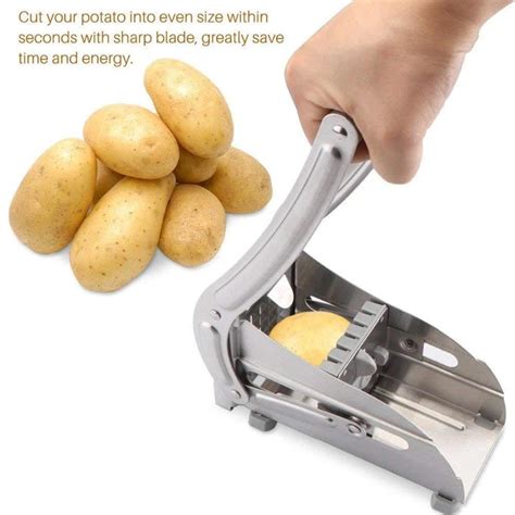 Stainless Steel French Fries Potato Chips Strip Cutter Machine — DeoDap