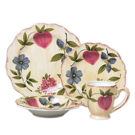Buy Pfaltzgraff Antique Garden 4 pc Place Setting. Service for one ...