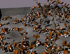 1000’s of object collisions occurring in real-time,