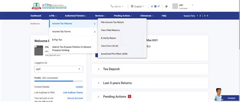 Identification and Generation of Applicable ITR User Manual | Income ...