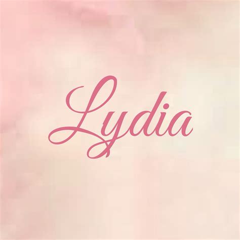What Kind Of Name Is Lydia at Amelia Bryant blog